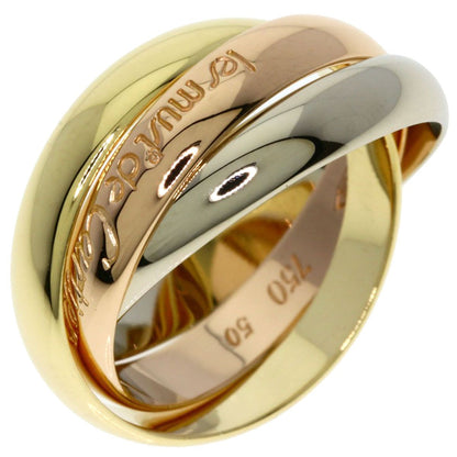 Cartier Trinity 50 Ring 18k Pink Gold 18k Yellow White — view 2