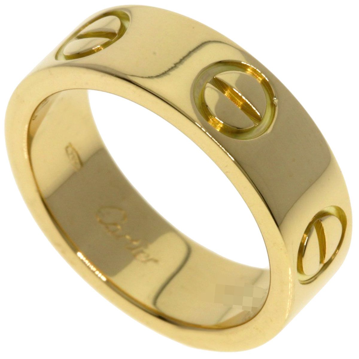 Cartier Love Ring 46 18k Yellow Gold