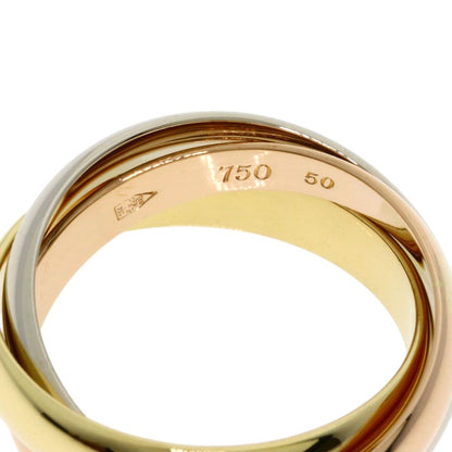 Cartier Trinity 50 Ring 18k Pink Gold 18k Yellow White — view 3