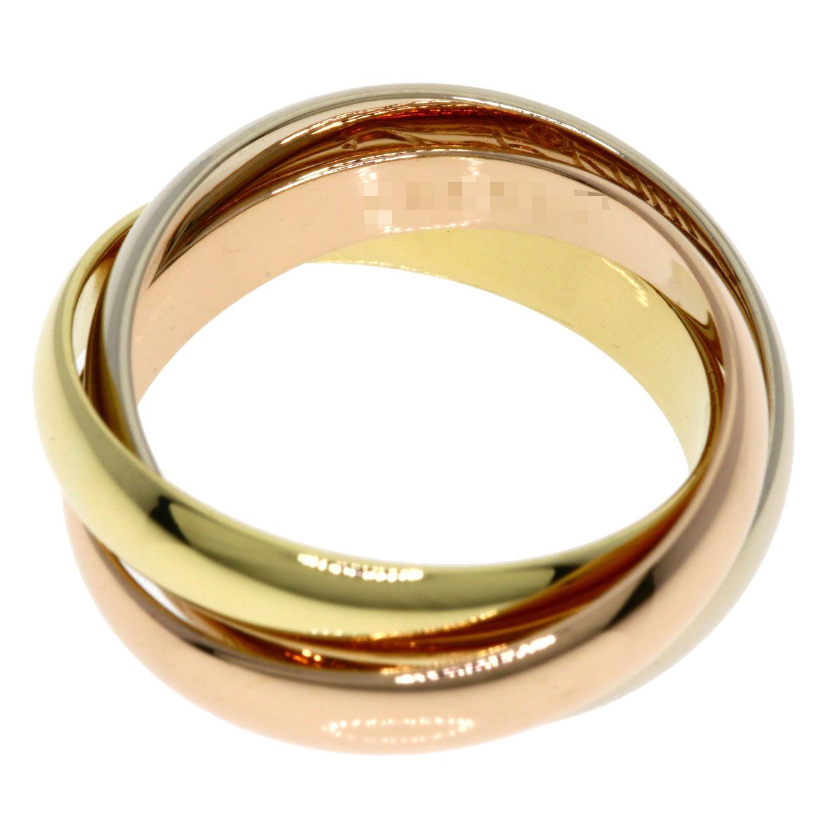 Cartier Trinity 50 Ring 18k Pink Gold 18k Yellow White — view 4