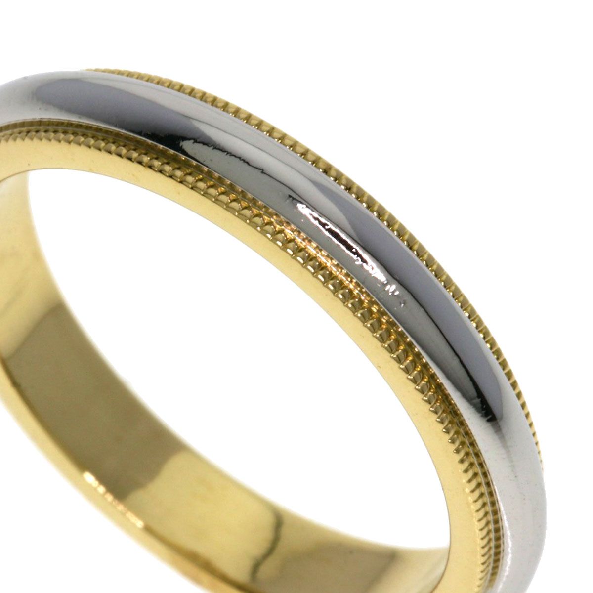 Tiffany & Co Mill Gray Ring 18k Yellow Gold — view 6