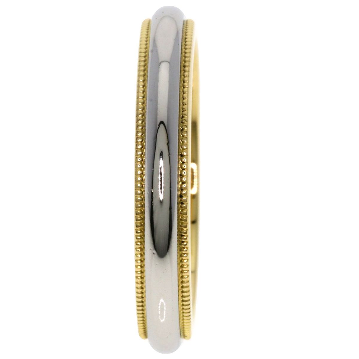 Tiffany & Co Mill Gray Ring 18k Yellow Gold — view 3