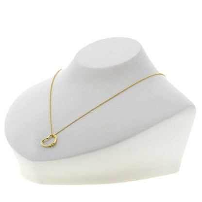 Tiffany & Co Open Heart Necklace 18k Yellow Gold — view 4