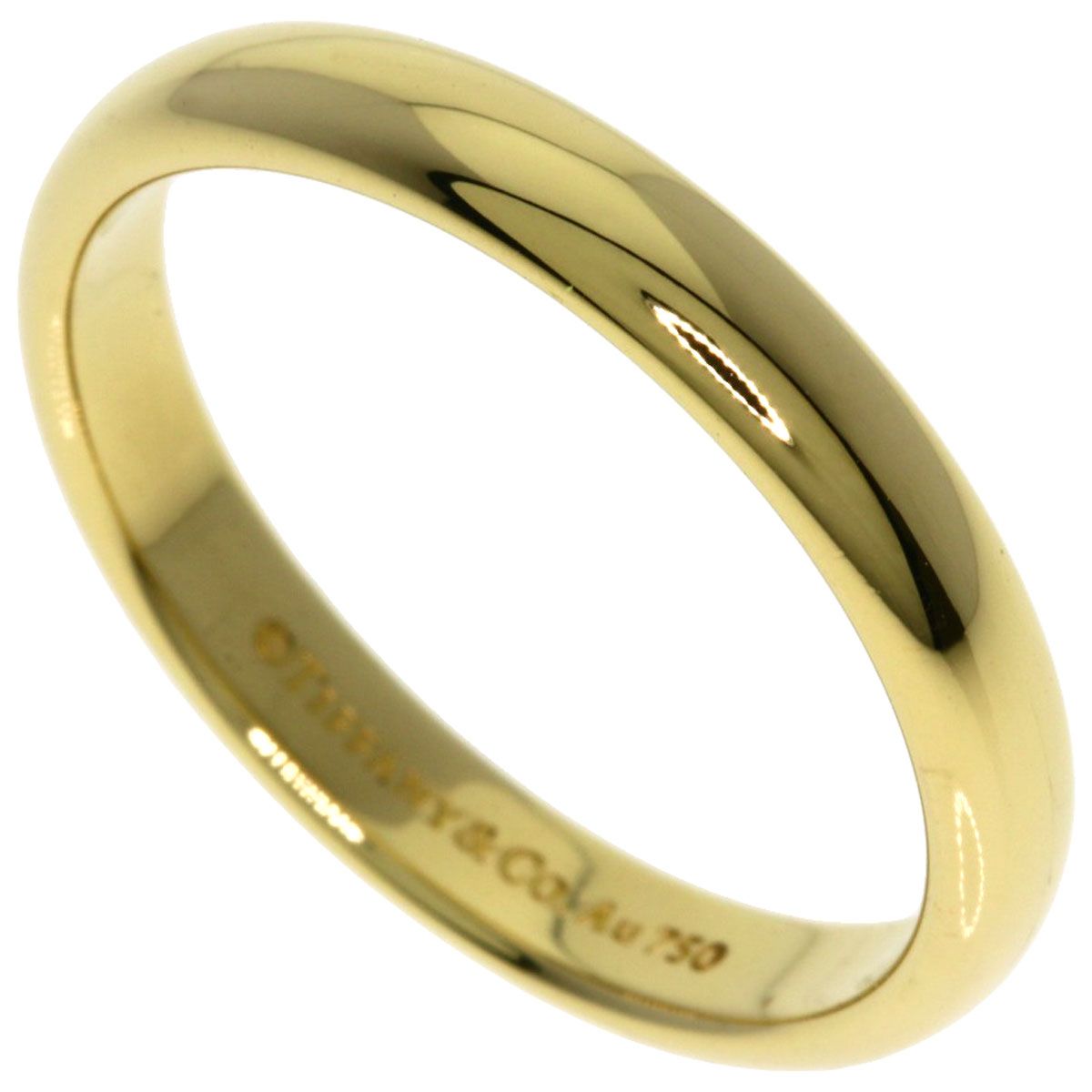 Tiffany & Co Wedding Ring 18k Yellow Gold