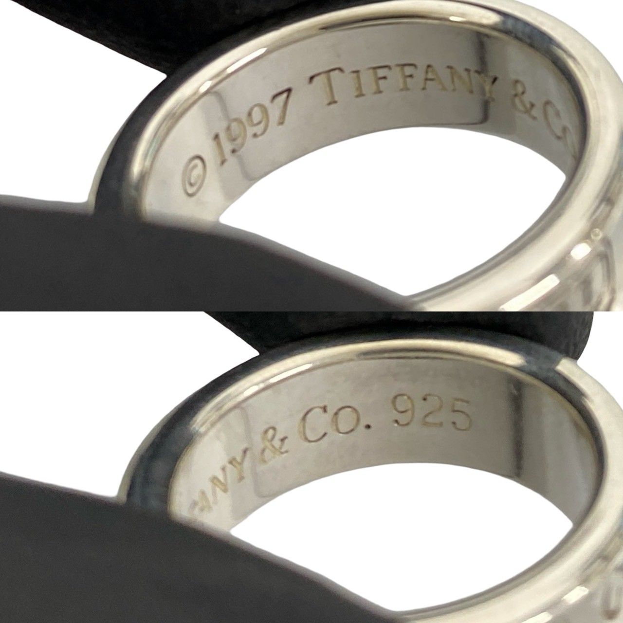 Tiffany & Co Narrow Ring 925 Sterling Silver — view 3