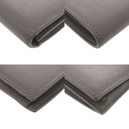 Celine Bicolor Strap Leather Gray Pink Bifold Wallet — view 3