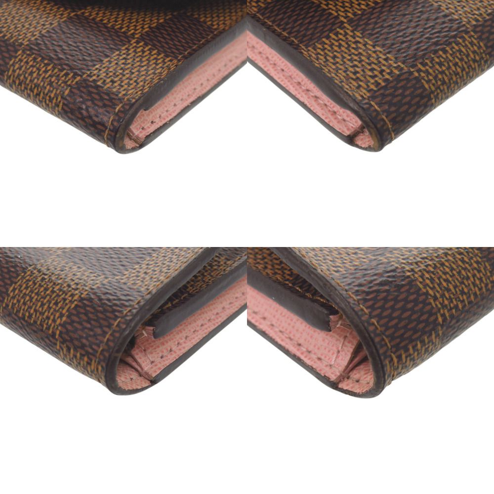 Louis Vuitton Porte-Monnaie Rosalie Damier Rose Ballerine Coin Case — view 3