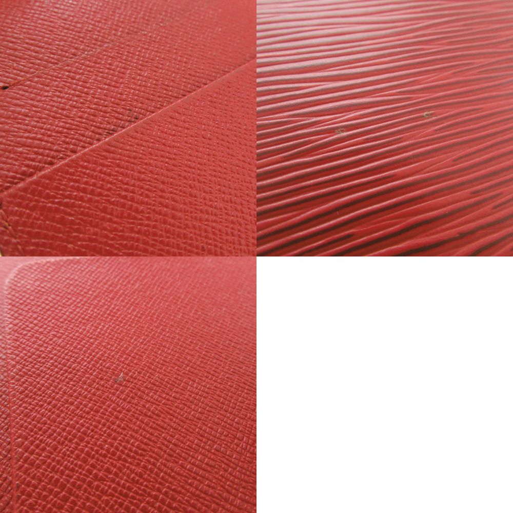 Louis Vuitton Agenda Epi Castilian Red Notebook Cover — view 8