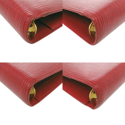 Louis Vuitton Agenda Epi Castilian Red Notebook Cover — view 7