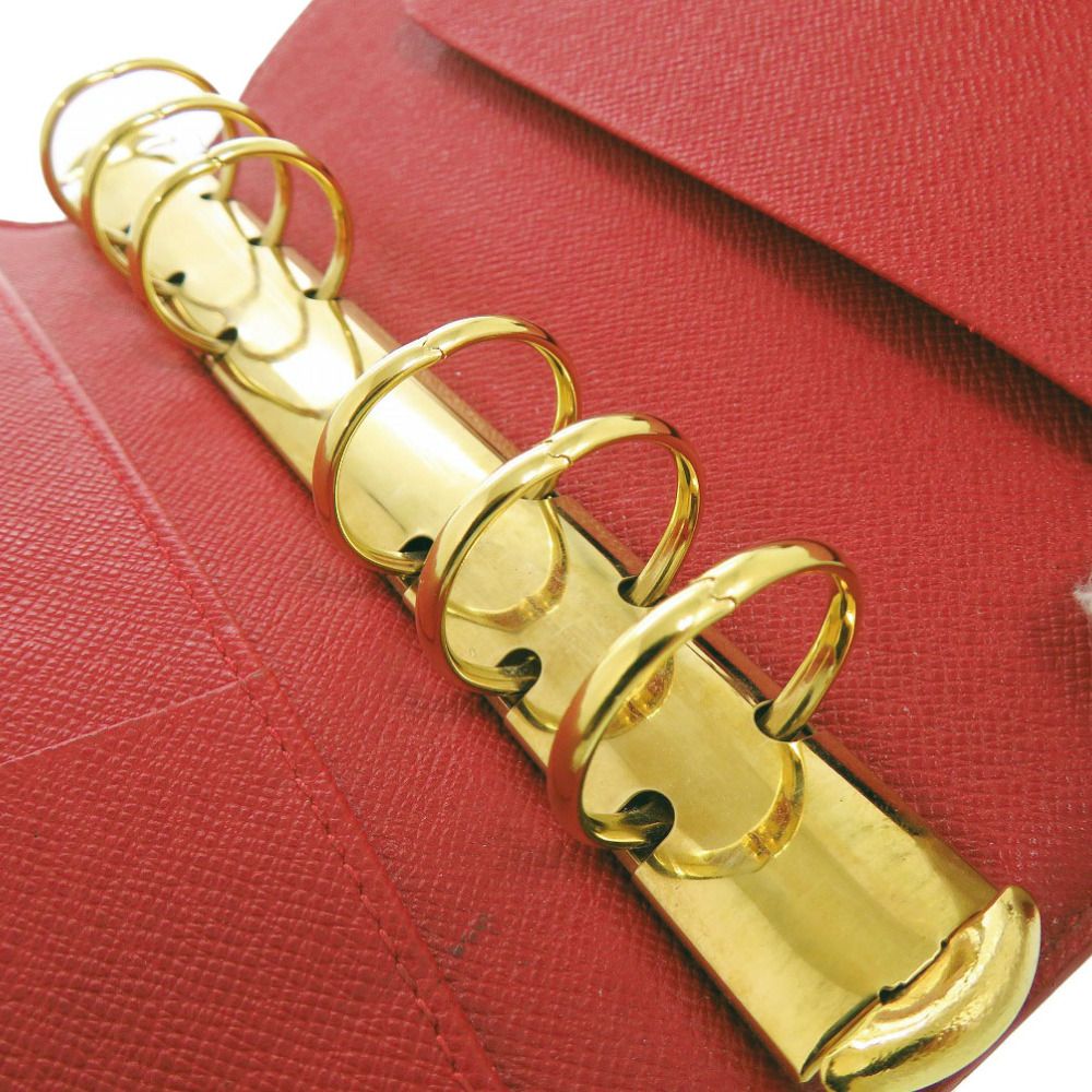 Louis Vuitton Agenda Epi Castilian Red Notebook Cover — view 4