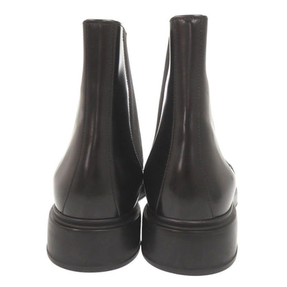 Hermes Leather Black 42.5 Side Gore Boots Short — view 4