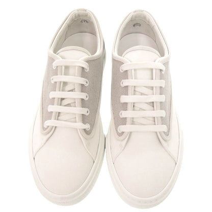 Hermes Envy 42.5 Canvas White Sneakers — view 3