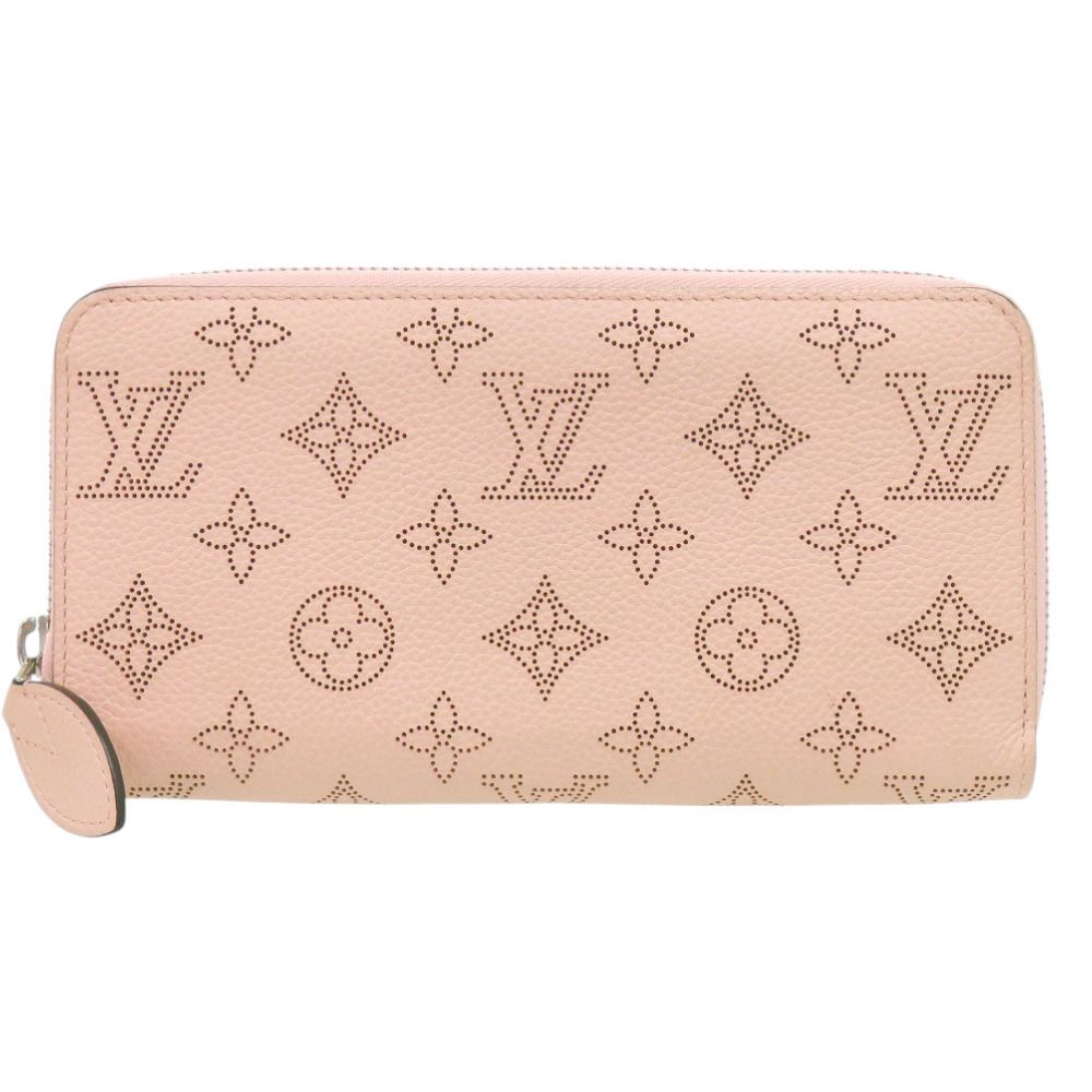 Louis Vuitton Zippy Wallet Monogram Mahina Magnolia