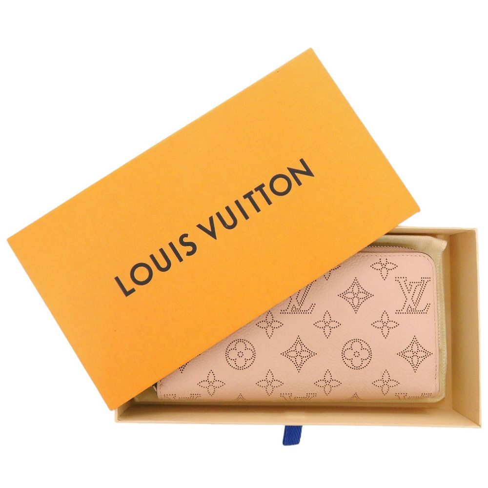 Louis Vuitton Zippy Wallet Monogram Mahina Magnolia — view 2