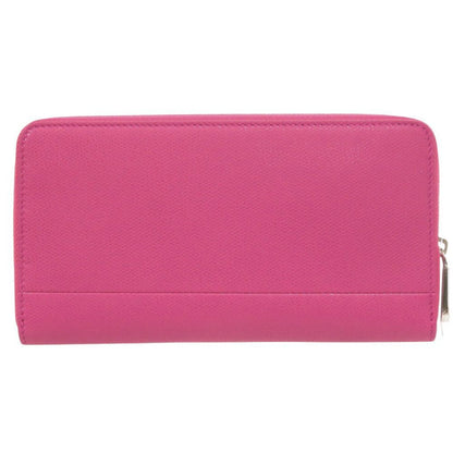 Tiffany & Co Zip Around Leather Purple Wallet — view 3