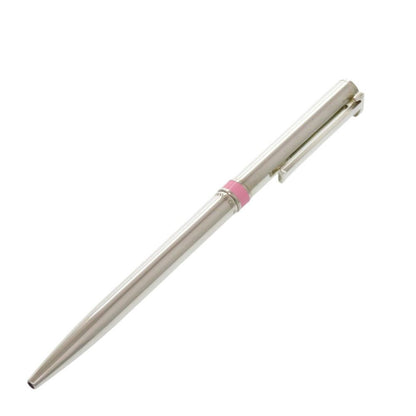 Tiffany & Co T Clip 925 Sterling Silver Pink Ballpoint — view 3