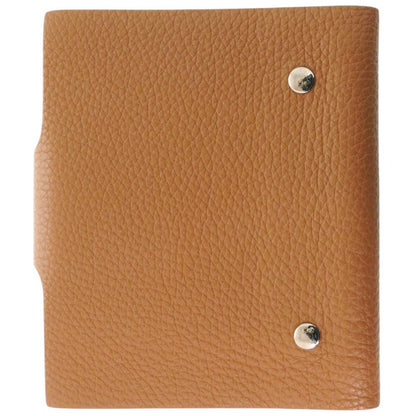 Hermes Ulysse PM Togo Gold Silver Note Book Cover Notebook Brown Agenda — view 2