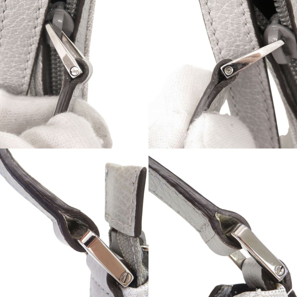 Gucci GG Canvas Leather Silver Shoulder — view 8