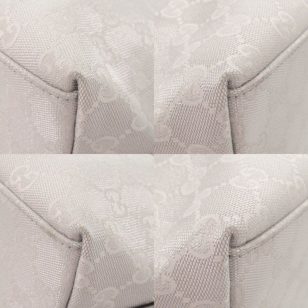 Gucci GG Canvas Leather Silver Shoulder — view 7
