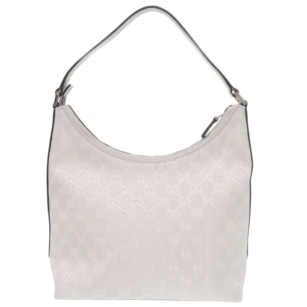 Gucci GG Canvas Leather Silver Shoulder — view 2