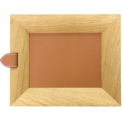 Hermes Vido Posh Rectangular Atrium Wood Taurillon Squirrel Gold Interior Tray