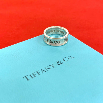 Tiffany & Co Narrow Ring 925 Sterling Silver