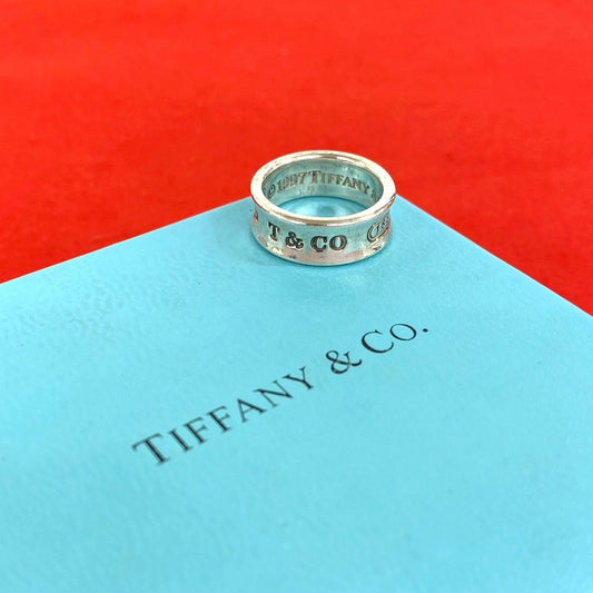 Tiffany & Co Narrow Ring 925 Sterling Silver