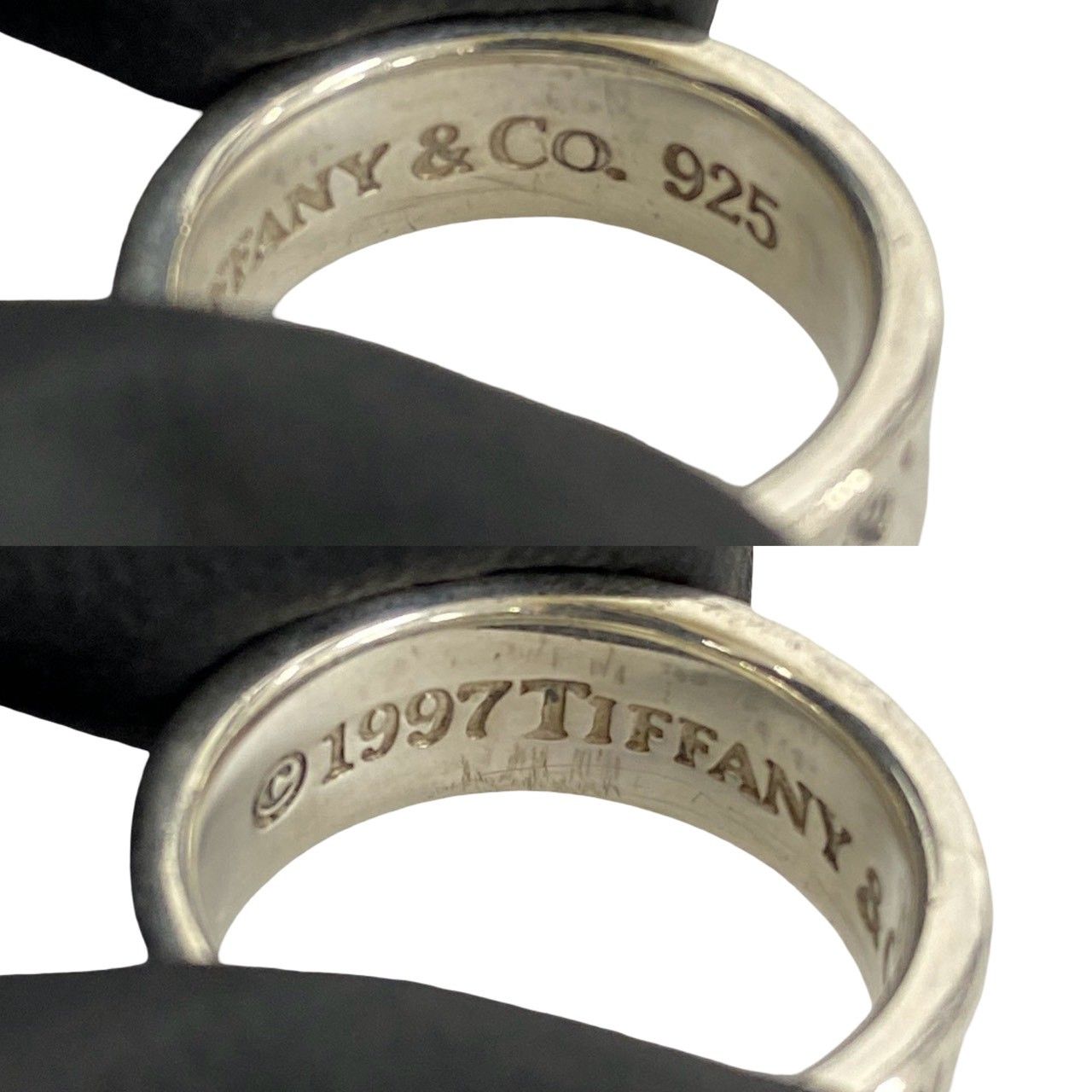 Tiffany & Co Narrow Ring 925 Sterling Silver — view 3