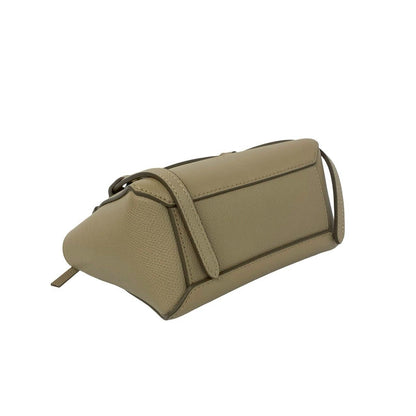 Celine Belt Bag Pico Leather 2-Way Mini Pochette Beige — view 7