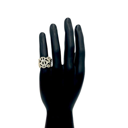 Hermes Chaine D'ancre Ring GM 925 Sterling Silver — view 2