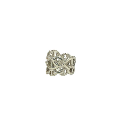 Hermes Chaine D'ancre Ring GM 925 Sterling Silver — view 4