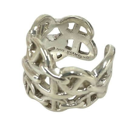 Hermes Chaine D'ancre Ring GM 925 Sterling Silver — view 3