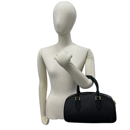 Louis Vuitton Vintage Jasmine Epi Leather Boston Bag Noir — view 2