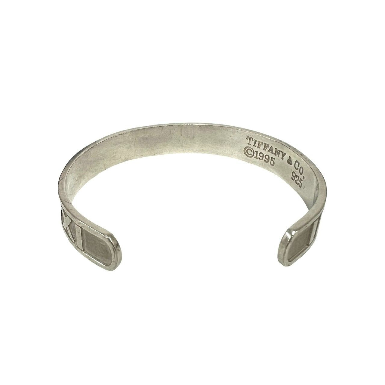 Tiffany & Co Atlas Bangle 925 Sterling Silver Bracelet — view 6