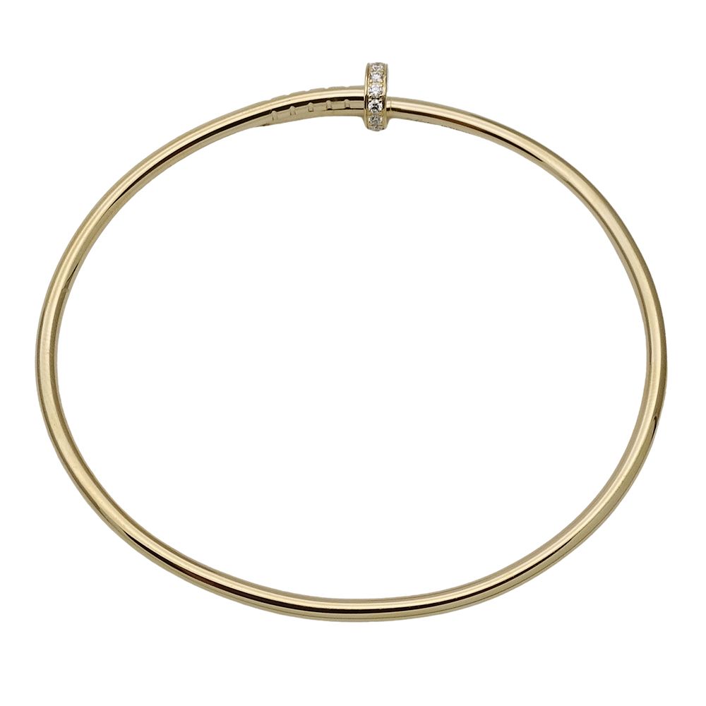 Cartier Bracelet Bangle Juste un Clou Small Yellow Gold 18 Polished — view 4