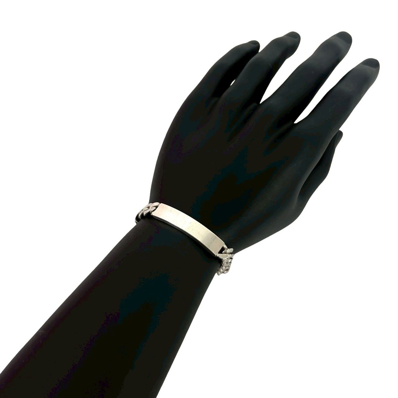 Tiffany & Co ID Bracelet 925 Sterling Silver Chain Bangle — view 2