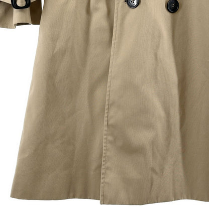 Saint Laurent Paris Belted Logo Button Trench Coat Full Pattern Lining 36 Beige — view 3