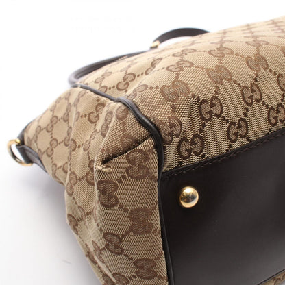 Gucci Handbag Scarlet GG Canvas 2-Way Beige Interlocking Tote — view 6
