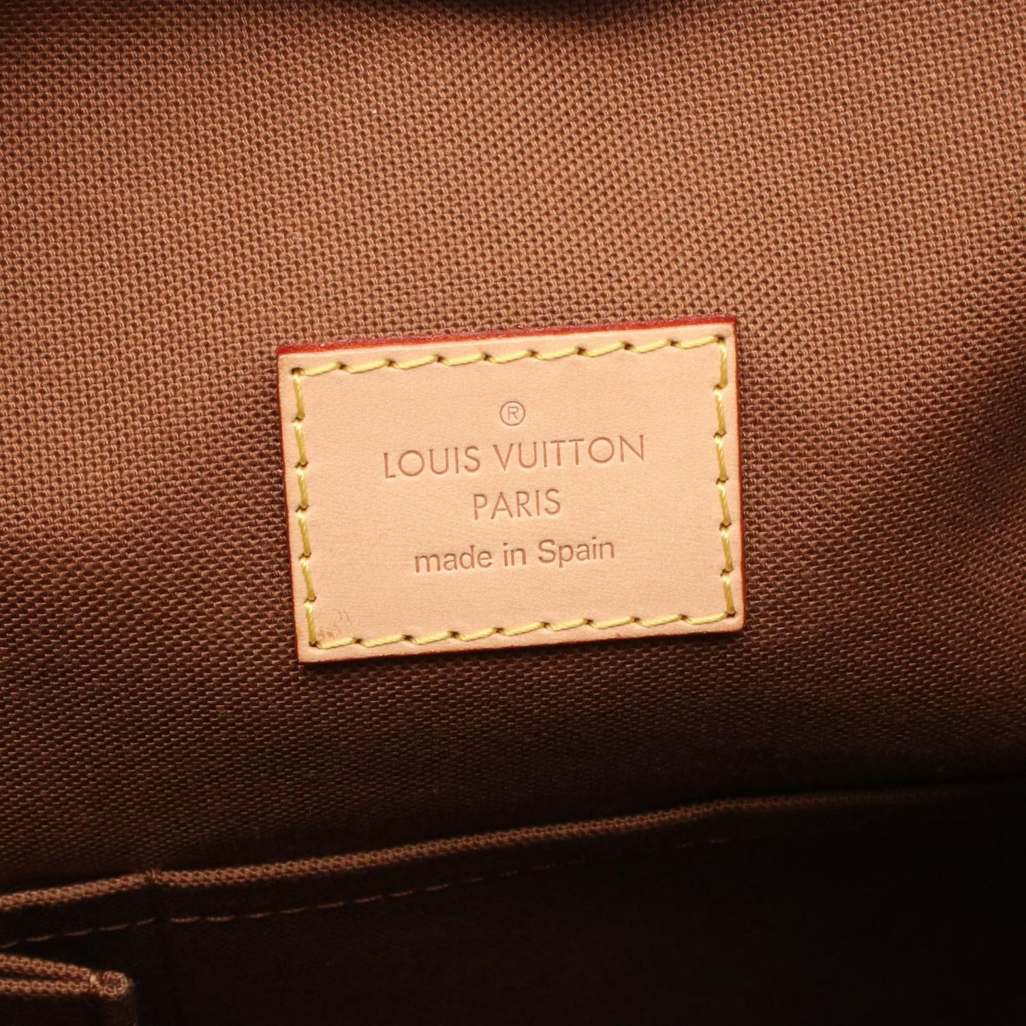 Louis Vuitton Shoulder Bag Odeon Canvas Leather — view 4
