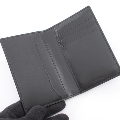 Celine Card Case Vertical Holder Black Leather — view 3