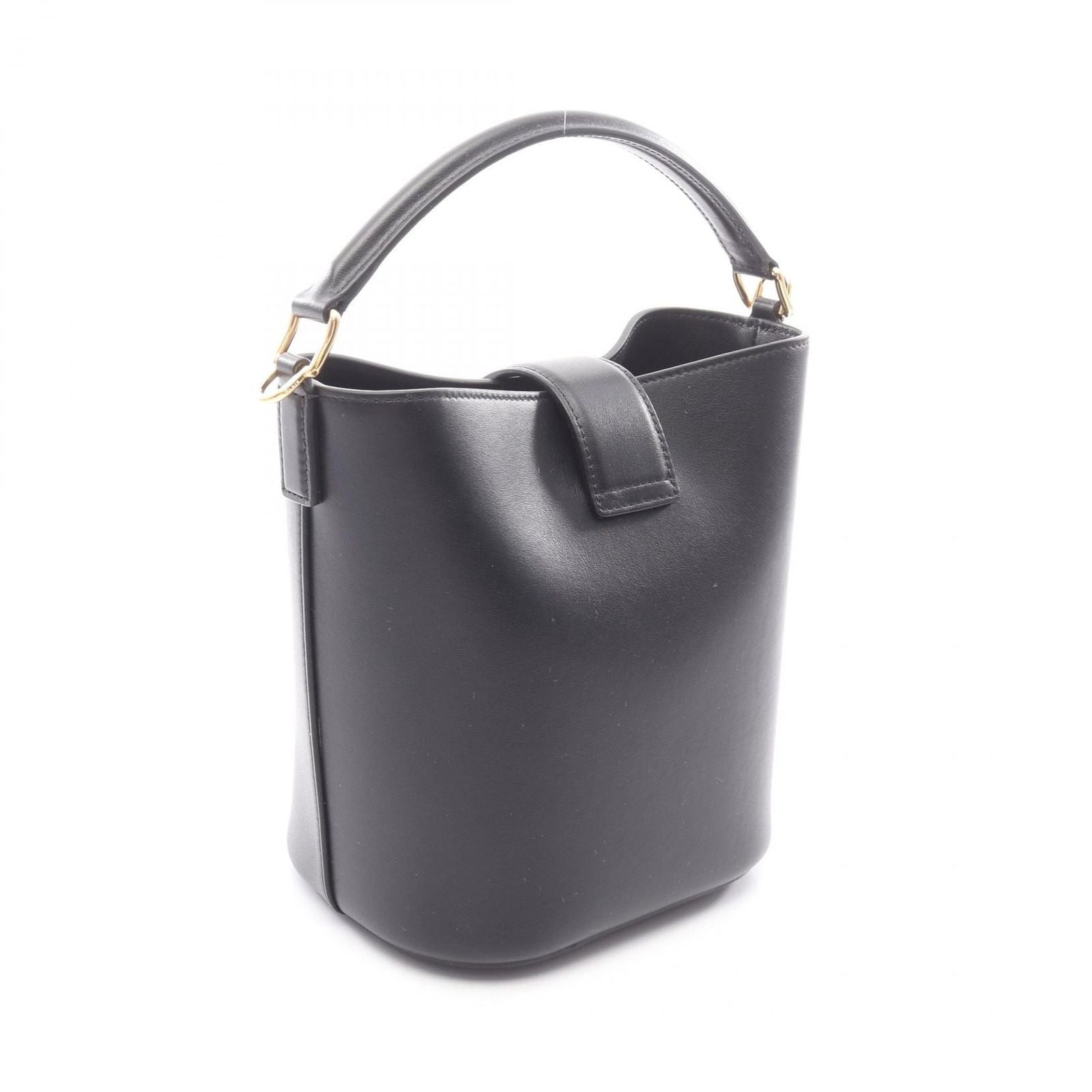 Celine Handbag Small Louis e Bucket 2-Way Black Leather — view 2