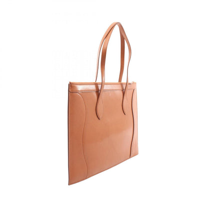 Celine Tote Flat Luggage Brown Leather — view 2