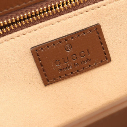 Gucci Shoulder Bag Horsebit GG Supreme Beige Canvas Leather — view 4