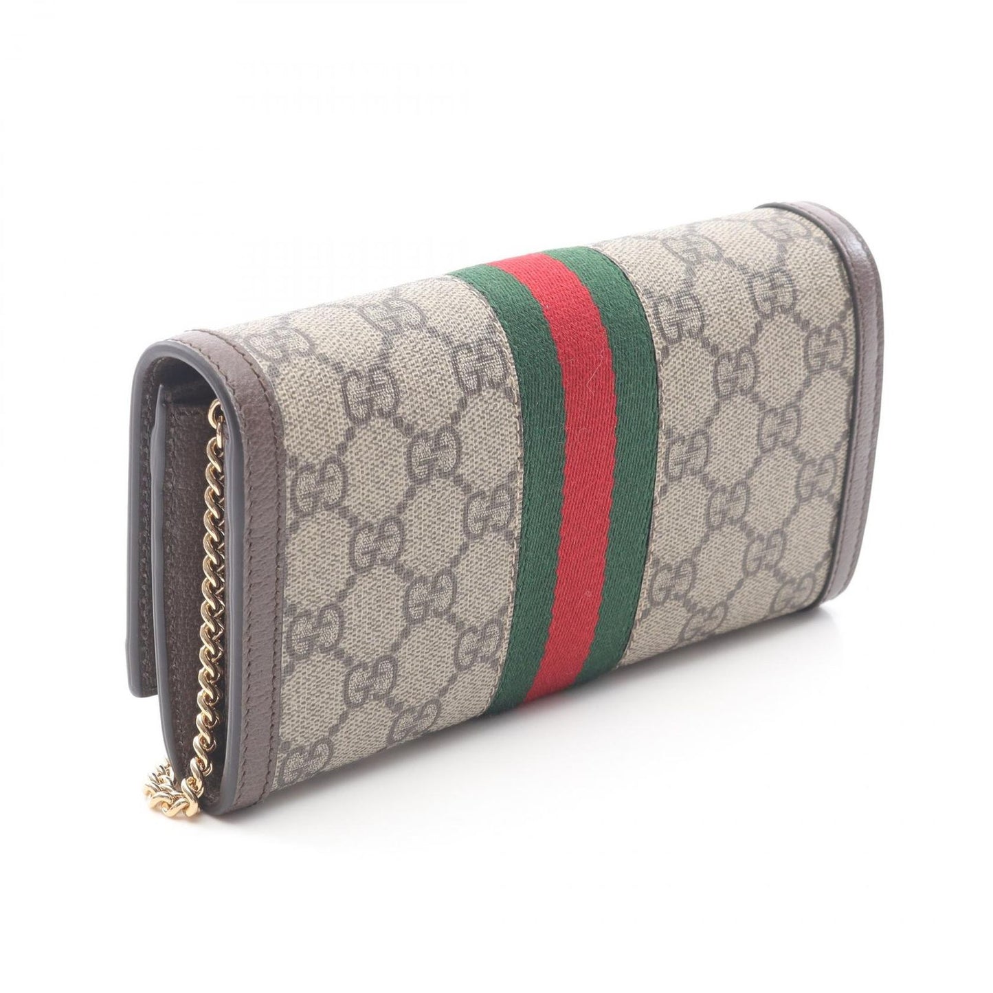 Gucci Shoulder Bag Ophidia GG Supreme Black Continental Wallet with Canvas — view 2