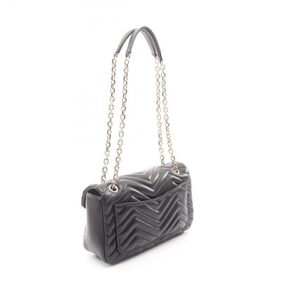 Gucci Shoulder Bag GG Marmont Black Leather — view 2