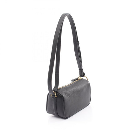Gucci Shoulder Bag Half Horsebit Black Leather — view 2