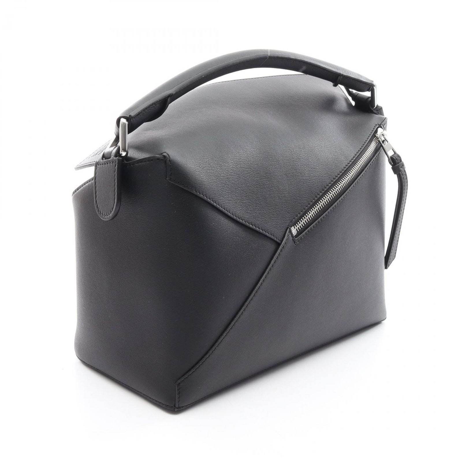 Loewe Handbag Puzzle Edge 2-Way Black Leather — view 2