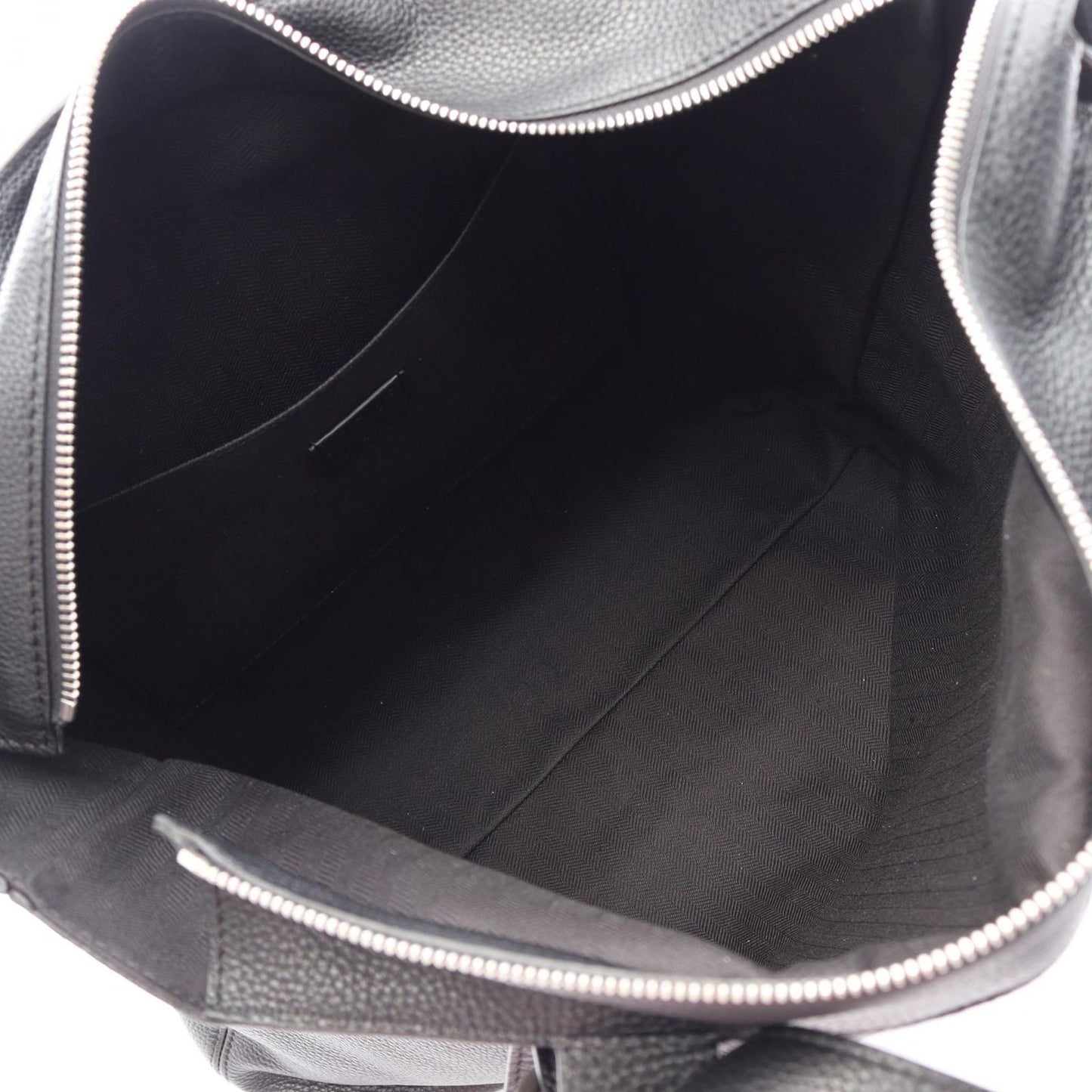 Loewe Tote Loop Zip Black Leather — view 3