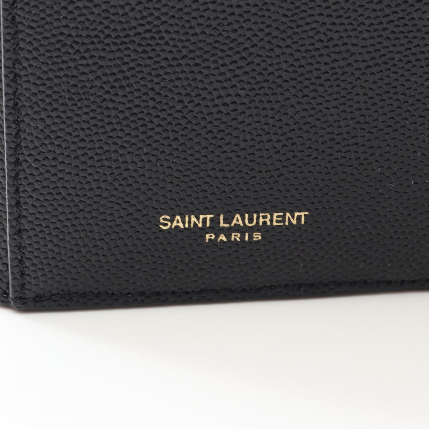Saint Laurent Paris Bifold Wallet Uptown Black Leather — view 6