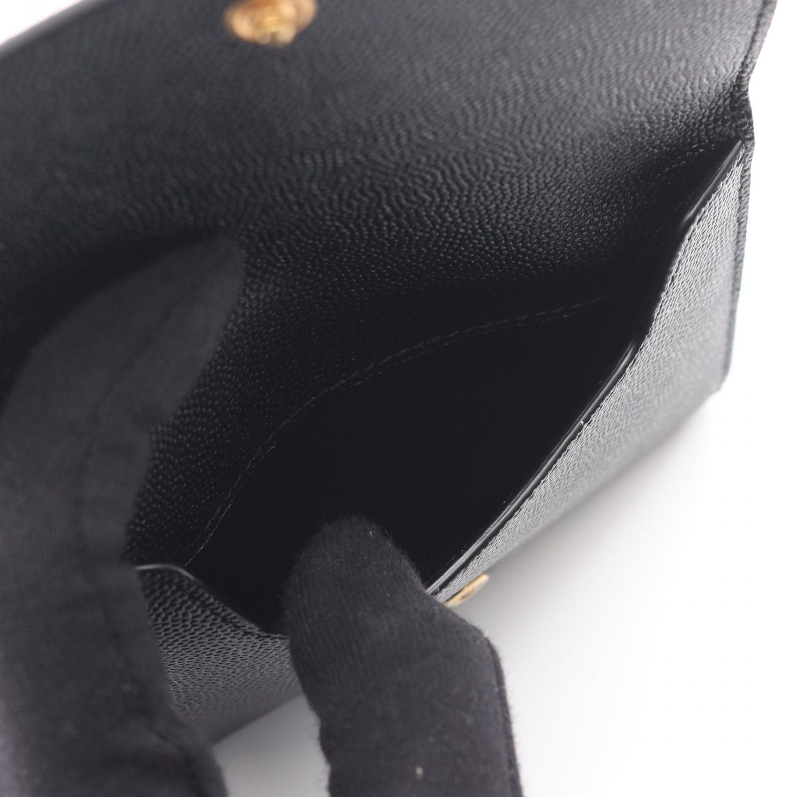 Saint Laurent Paris Bifold Wallet Uptown Black Leather — view 5